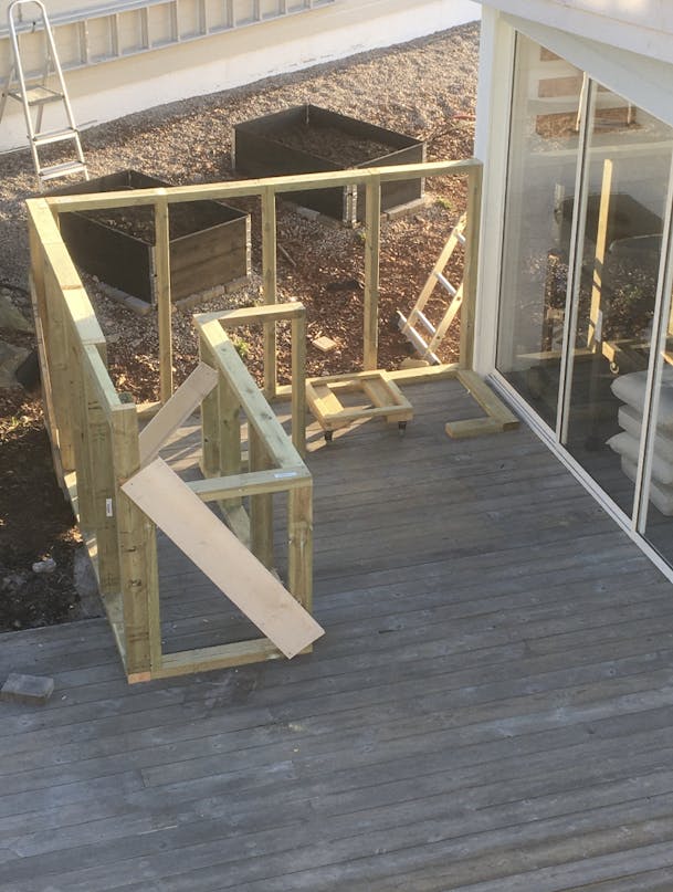 Udestue og udekøkken Udestue og udekøkken